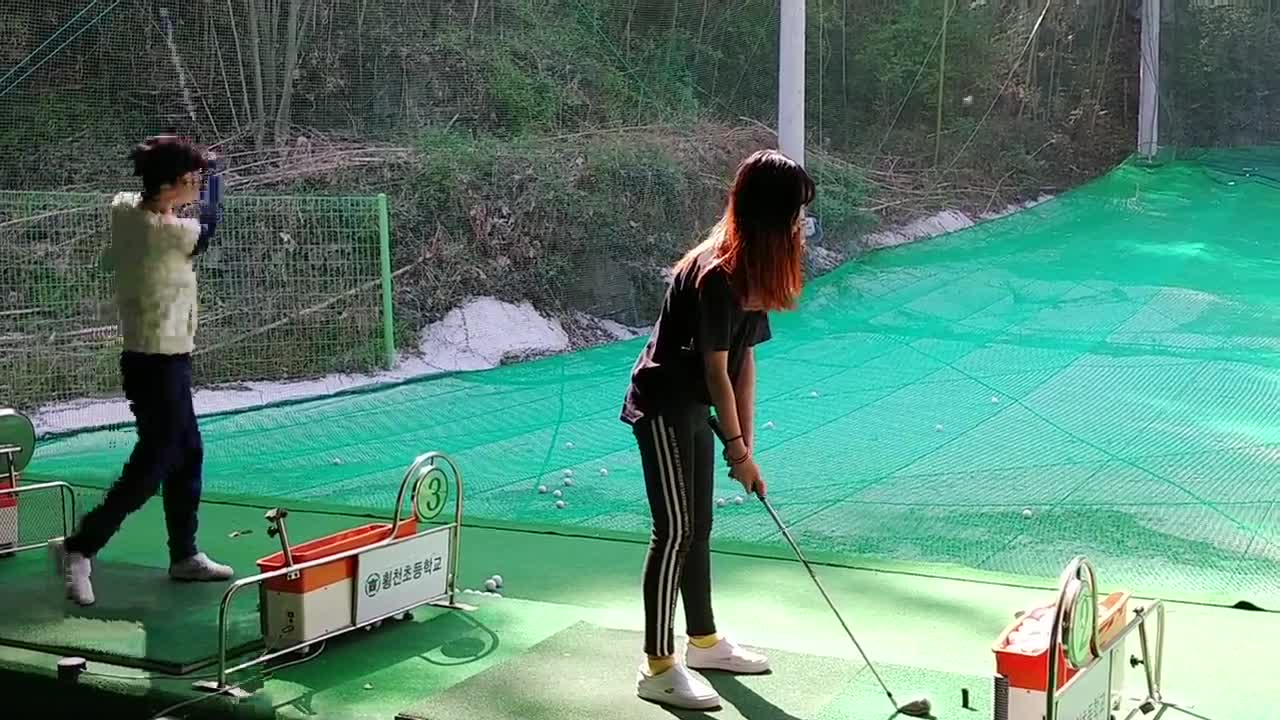 6학년 골프수업 동영상