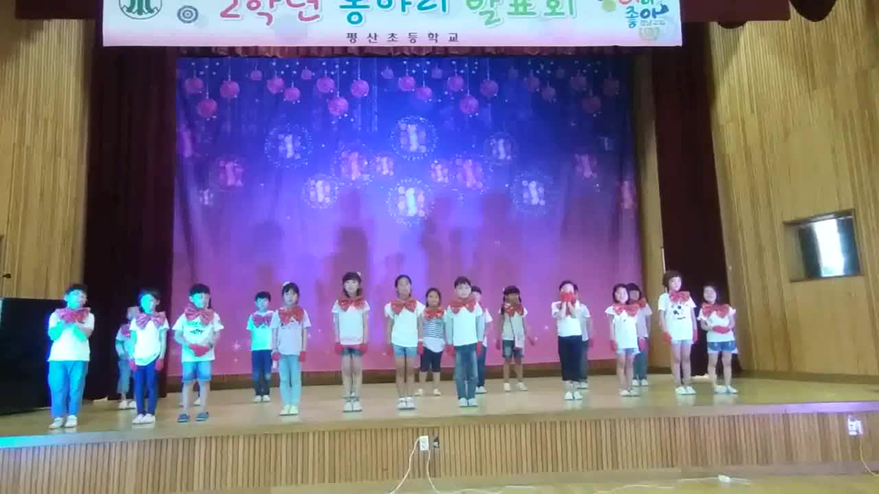 2018 2학년 동아리 발표회-합창부