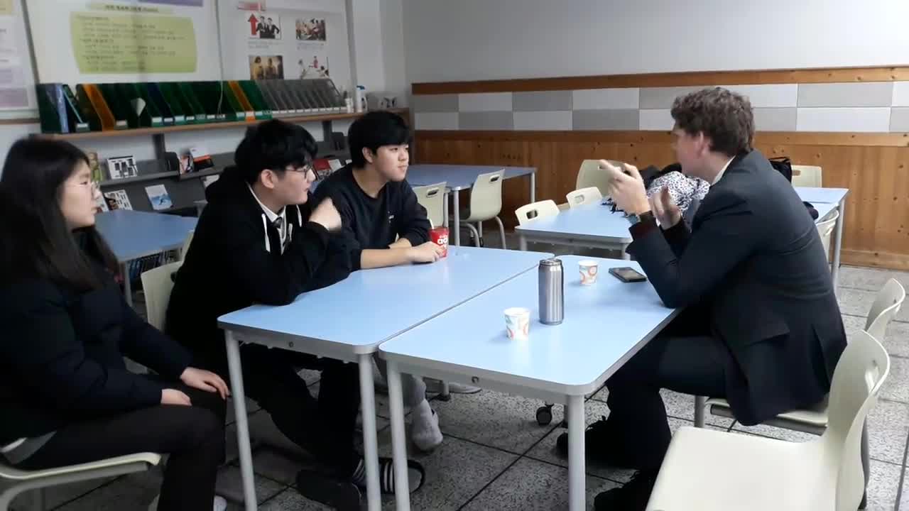 동원고 프리토킹반 활동  영상